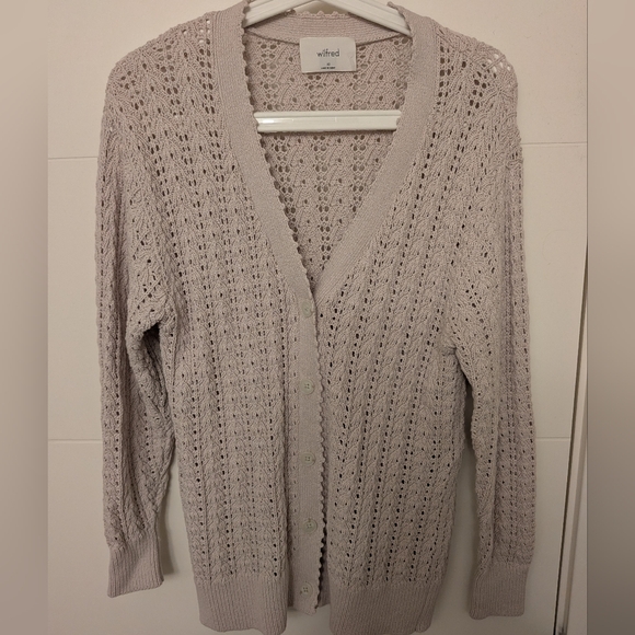 Crochet Cardigan Ptp 17+ Inch - Picture 6 of 8